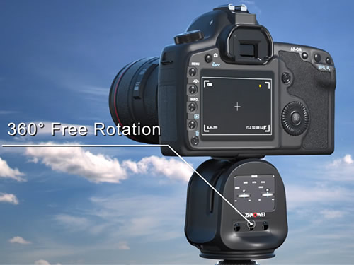 Motorized Tripod Head Empowers Future Shooting