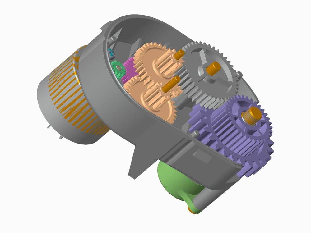 Automatic Sorting Dumpster Motor